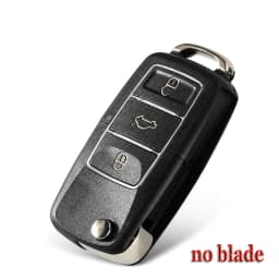 KEYYOU Flip Key For Volkswagen VW Golf 4 5 6 7 Jetta Passat CC Tiguan Polo Beetle Touran Skoda Remote Shell Fob Car Key No Blade