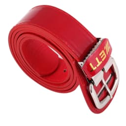 Adjustable High-End PU Baseball Belt Unisex Outdoor Sports Golf Pants Belt Trendy Softball Waist Belt Rivet Embellished Smoot...