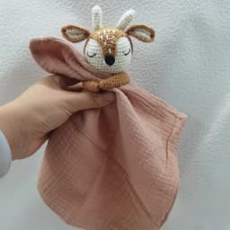 Baby Soother Appease Towel Bib Soft Elk Bear Elephant Sleeping Doll Teether Infants Comfort Sleeping Nursing Cuddling Blanket