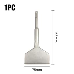 5PC SDS PLUS Round Shank Tile Shovel Electric Hammer Chise Wall Concrete Impact Drill 5Teeth Drill Bit For Masonry SlottingTool