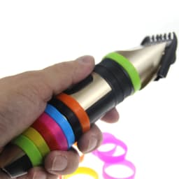 Trimmer Grip Barber Hair Clipper Grip Rubber Anti Slide Design Barber Trimmer Grips Hairdressing Decorative Rings