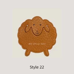 Cute Handmade Sheepskin Animal Bookmarks | Bag Sticker & Pendant | Creative Bag Accessory Gift