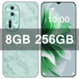 2025 New Reno11 Pro 6.8HD Original Smart Dual Card 6800mAh Battery Facial Recognition Function Global Edition