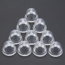 DRELD 10Pcs 22mm Carburetor Carb Primer Bulb Fuel Pump OEM#0057003 0057004 for Chainsaw Blower Trimmer Homelite Echo Ryobi Zama