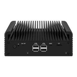 Topton Solid Firewall PC Computer Intel Core 3 N355 N305 N150 N95 4x2.5G LAN Type-C 2*NVMe+SATA 5xUSB Fanless Mini PC NAS Server
