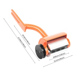 Log Debarker Chainsaw Attachment Wood Debarking Peeler Tool with Grooving Notcher Multi-Use Steel Peeler for Farm Forestry