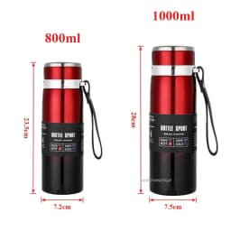 800ml/1000ml Thermal Bottle Cold and Hot Water Bottle Thermos for Water Tea Coffee Vacuum Flasks Stainless Steel Thermos Bottle