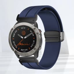 Magnetic Silicone Strap for Garmin watch Fenix 6 6x 7 7x pro 5 5x Plus 3 3HR Quick Fit No Gaps Sports 22mm 26MM Band for Enduro