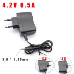AC 100-240V DC 4.2V 8.4V 12.6V 16.8V 1A 1000MA Power Supply Adapter 8.4 12.6 16.8 V Volt Charger for 18650 Lithium Battery U26 V