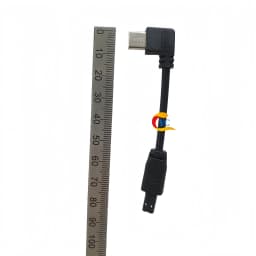 Rider Bracket Type-C Angled Charging Jst Male-Female Connector Cable 90-Degree USB Plug Motorcycle Electric Vehicle Dedicated Tail Plug Cable with Magnetic Clip
