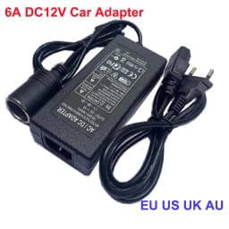 Car Power Adapter AC to DC Converter 110V/ 240V to 12V 15A 180w Power Supply Adapter Cigarette lighter with EU plug 10A 8A 6A 5A