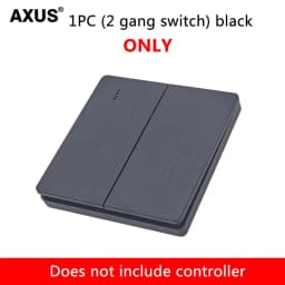 1 2 3 Channel Button 86 Type Wall Panel RF 433Mhz Remote Controller for RF433 Smart Switch RF433 for Home Led Light Lamp Fan