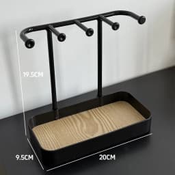 Keychain Display Stand Doll Ornament Storage Holder Bracelet Earring Organizer Simple Style Jewelry Holder Home Organizer