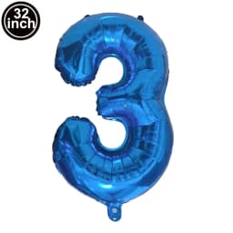 Balloon 1 Number Balloons Wild One Green Globe Blue Figure 1 Birthday Big Large 32 inch Red Rose Golden Silver Black Colorful