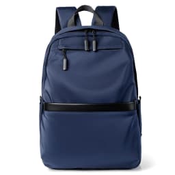 Men's casual business backpack, large capacity computer bag, waterproof fabric, suitable for daily commuting, school, travel