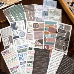 30pcs/lot Kawaii Stationery Stickers collage routine Junk Journal Pet stickers Planner Decorative stickers