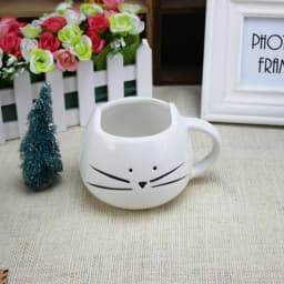 New Cute Cat Mug Animal Milk Mugs Original and Funny Cups to Give Away Unusual Tea Cup of Coffee Drinkware Personalized Gift Bar