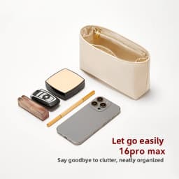 Bag organizer insert For herbag mini nylon storage durable fashion bag support storage inner modification bag accessories
