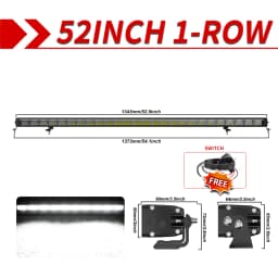 CO LIGHT ECE R112 R10 R7 32" LED Light Bar Single Row Flood Spot Combo Beam DRL Off Road Lights for Trucks ATV UTV Boat Pickup