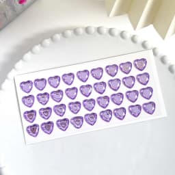 Stationery Phone Laptop 3D Crystal Diamond Sticker Love Heart Rhinestone Bling Decorative Sticker DIY Children Toys