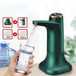 Automatic Water Dispenser Electric Water Pump Button Control USB Charge Portable for Kitchen Office Outdoor Drink Dispenser