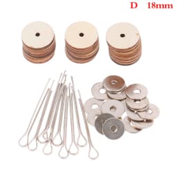 10 Sets Wood Joints Connectors For Handmade Teddy Bear Craft Children Kids Toy DIY Scrapbooking Manual Handicraft Accessory