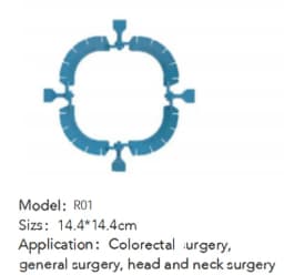 LeGou Professional Lone Star Retractor System Gynecology Kit Disposable Wound Retractor-rings Abdominal