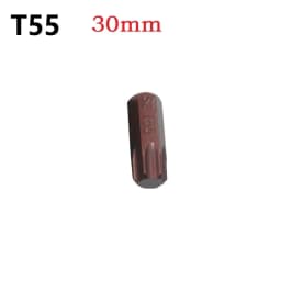 1pc 30/75mm Magnetic Torx Screwdriver Bit Steel 10mm Hex Shank Screwdrive For Impact Screwdriver T20/T25/T30/T40/T45/T50/T55