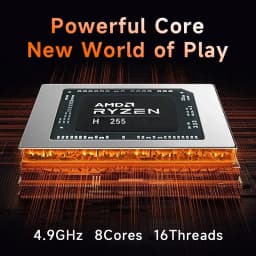KTHIN K8 Mini PC R7 H255 4.9GHz WIFI6 BT5.2 Mini Computer DDR5 5600MHz PCIe4.0 SSD 2.5G LAN Dual USB4.0 Mini Computer/ OpenClaw