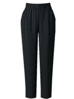 Ladies High Waist Ice Silk Hemp Thin Straight Leg Casual Pants Harlan Sle Nine Point Summer Trousers Pure Color Casual Wear