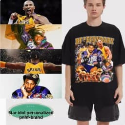 DTG Printing Customize Your Design or Like Photos Summer Mens T-Shirt Vintage Washed Hip Hop Style 100% Cotton Oversized Tees