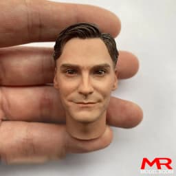 1/6 Scale Male Soldier Vasily Lebin Peiper Miller Egon Laina Head Sculpt Carving Model Fit 12'' Action Figure Body Dolls