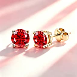 Classic 100% Moissanite Stud Earrings with Lace Six-Prong High-End Texture Elegant and Stylish Earrings