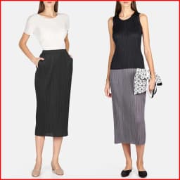 YUDX Miyake Female Stars With The Same Opaque Solid Color High Waist Pleated Half Skirt Pleated 2025 Summer Package Hip Skirt