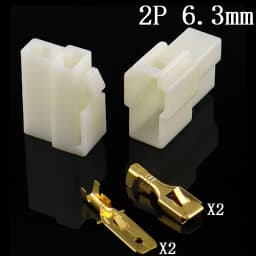 1Set 6.3mm 1/2/3/4/6/8/12P/14 pin Automotive 6.3 Electrical wire Connector Male Female cable terminal plug Kits ebike car