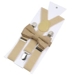 Adjustable Elastic Leather Suspenders Bowtie Set Men Women Sage Green Braces Straps For Wedding Y-Back Shirt Accessories Gift