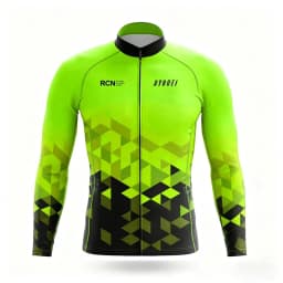 Rvouei Team Autumn Cycling Jersey Bib Pants Set Ropa Ciclismo Bicycle MTB Clothing Road Bike Suit Men Long Sleeve Bicicleta Set