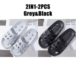 Bathroom House Cheese Slippers Light Weight Water Leaky Beach Flip Flop Non-slip Pool Swimming Aqua Shoes