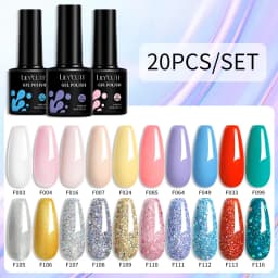 LILYCUTE 12PCs 7ml Nude Brown Red Nail Gel Polish Set Semi Permanent UV Gel For Nail Art Manicure Soak Off Gel Nail Polish Kit