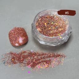 12 Colors Chameleon Glitter Flakes Irregular Untra-Thin Chameleon Yuki Glitter Sequins Mirror Effect Manicure Chameleon Sequins