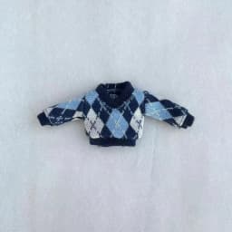 Handmade Obitsu 11 Vest Ob11 Doll Clothes Winter Sweater With Plaid Pattern For Gsc, Ymy Body, Ufdoll, 1/12bjd, Obitsu11