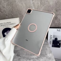 Magnetic Suction Ring Case for iPad A16 11th 2025 10th 10.9 Air 4 5 Acrylic Cover iPad Pro 2024 11 13 12.9 2022 Back Shell Funda