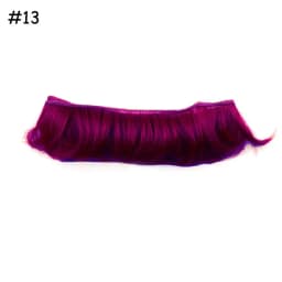 5CM DIY Accessories 1/6 1/4 1/3 Short Curly Wigs Doll Fringe Hair Toy Toupee Mini Tresses High-Temperature