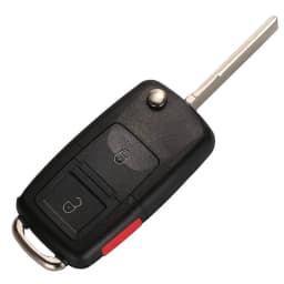 jingyuqin 10pcs 2/3/4 button Key Shell Case for VW Passat Polo Golf Touran Bora Ibiza Leon Octavia Fabia Remote Key blank