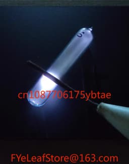 99.999% pure rare luminescent gas element seriesMulti piece sealed glass tube containing