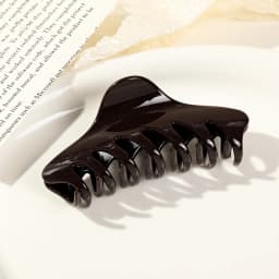 New Retro Korean Acetate Hair Claw Large Crab Hair Clips Shark Clip Simple Hairpin Ponytail Fashion Hair Accessories Woman Girls