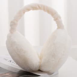 Soft Plush Ear Warmer Winter Warm for Women Men Fashion Solid Color Ear Flap Outdoor Cold Protection EarMuffs Ear Cover
