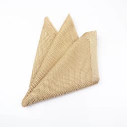 2025 Winter Design Mens Knitted Pocket Square Khaki White Solid Color Handkerchief Wedding Groom Suit Accessories Daily Hanky