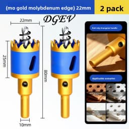 Woodworking Hole Saw Set, Electric Drill Dedicated Hole Saw Drill Bit, Wood Board, Stainless Steel, Gypsum Board Drilling Tool