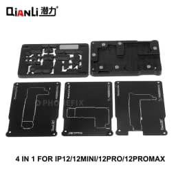 QianLi Middle Frame Reballing Platform Motherboard Fixture BGA Reballing Stencil for iPhone 11 12 13 mini 14plus 15 16 17Pro Max